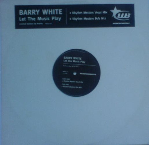 Barry White - Let The Music Play 12" Wonderboy WBDJX 020