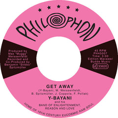Y-Bayani ‎– Get Away b/w Obar No Ni - Philophon ‎– PH45007