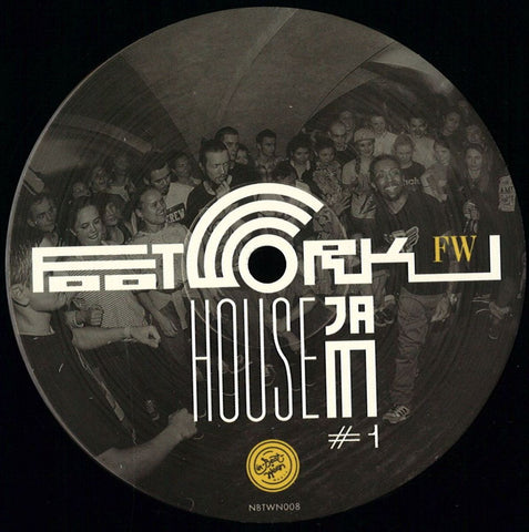 Various ‎– Footwork House Jam 1 12" In-Beat-Ween Music ‎– NBTWN008
