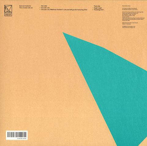 Detroit Swindle ‎– The Circular City EP 12" Heist ‎– HEIST020