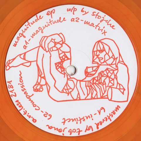 Stojche ‎– Magnitude EP - a.r.t.less ‎– A.R.T.LESS 2181 (CLEAR ORANGE)