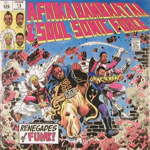 Afrika Bambaataa & Soulsonic Force - Renegades Of Funk - Tommy Boy TB 839