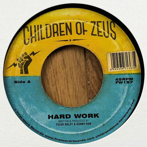 Children of Zeus ‎– Hard Work - First Word Records ‎– FW197