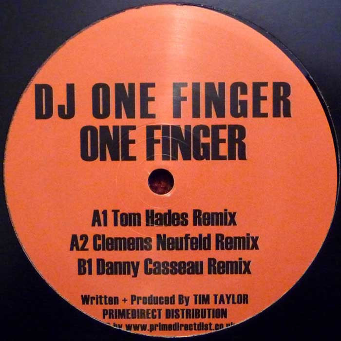 DJ One Finger - One Finger 12" Missile 2.0 MISSILE 2.04