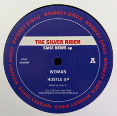 The Silver Rider / The Funk District ‎– Fake News EP - Whiskey Disco ‎– WD65