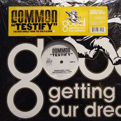 Common - Testify 12" Geffen Records B0005583-11