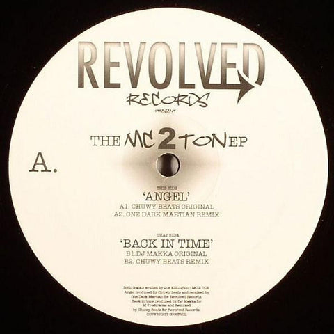 MC 2 Ton - The MC 2 Ton EP 12" Revolved Records RR 001