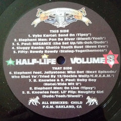 Various ‎– Half-Life Volume 8 12" Project Groundation ‎– PGM 027