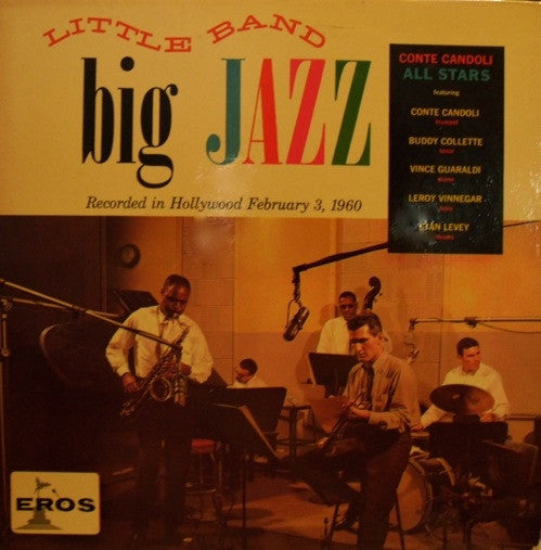 Conte Candoli All Stars - Little Band - Big Jazz 12" Eros ERL 50028