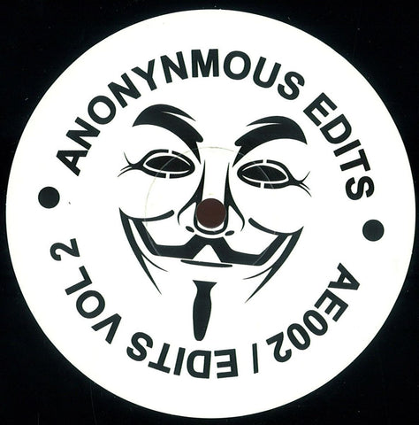 Unknown Artist - Edits Vol 2 12" Anonymous Edits AE002