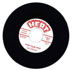 Paul Perryman / Little Bobby Roach And His Combo ‎– Work To Be Done / Mush - Heat Records ‎– 1073