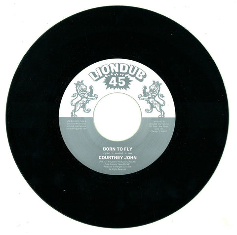 Courtney John / Ticklah ‎– Born To Fly / Born To Dub - Liondub45 ‎– LNDB45-004