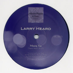 Larry Heard ‎– Missing You - Alleviated Records ‎– ML-2215
