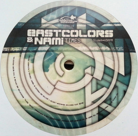 Eastcolors ‎– Times / Bounce / Delusion 12" Addictive Behaviour Records ‎– ABREC15