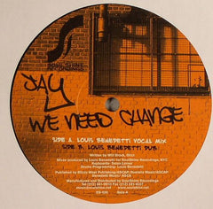 Jay - We Need Change 12" SoulShine Recordings SS 038
