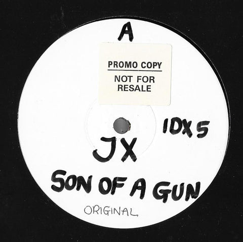 JX ‎– Son Of A Gun 12" PROMO Internal Dance ‎– IDX DJ 5