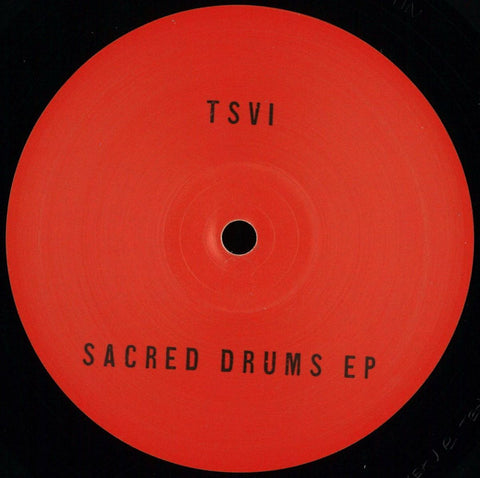 Tsvi ‎– Sacred Drums Ep - Nervous Horizon ‎– NH005
