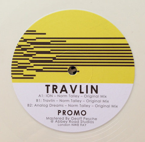 Norm Talley ‎– Travlin 12" WHITE Landed Records ‎– LANDEDREC005
