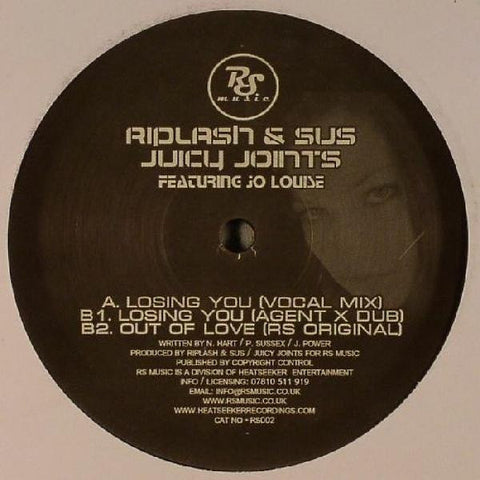 Riplash & Sus - Losing You 12" RS Music RS002