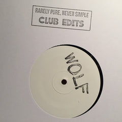 Frits Wentink ‎– Rarely Pure, Never Simple - Club Edits - Wolf Music Recordings ‎– WOLFLP 002 RMX