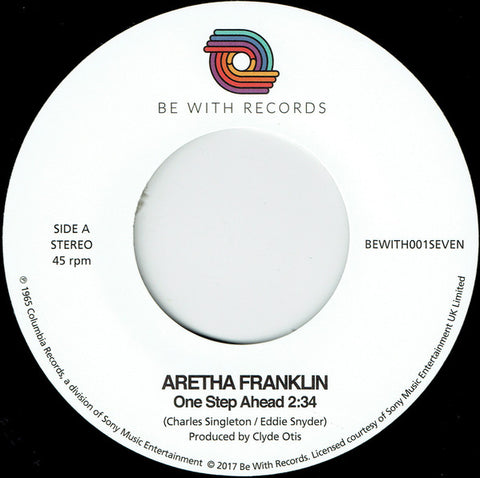 Aretha Franklin ‎– One Step Ahead - Be With Records ‎– BEWITH001SEVEN
