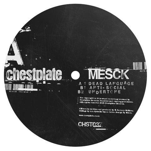 Mesck - Dead language EP 12" CHST037 Chestplate