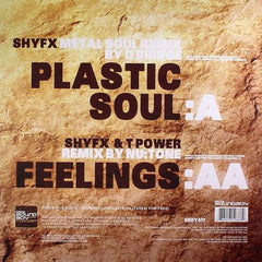 Shy FX & T Power - Plastic Soul / Feelings 12" Digital Soundboy Recording Co SBOY 017