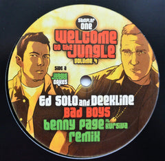 Ed Solo And Deekline, Tippa Irie ‎– Welcome To The Jungle Volume 4 (Sampler One) - Jungle Cakes ‎– JC 050