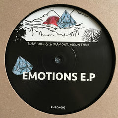 Various ‎– Emotions EP 12" Ruby Hills & Diamond Mountain ‎– RH&DM002