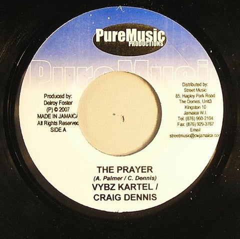 Vybz Kartel & Craig Dennis / Vital - The Prayer/ Flip And Flop 7" Pure Music Productions