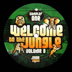 Sara Lugo / Sizzla ‎– Welcome To The Jungle Volume 3 Sampler One - Jungle Cakes ‎– JC 042