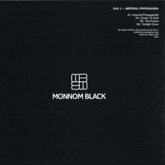 Dax J ‎– Imperial Propaganda 12" Monnom Black ‎– MONNOM BLACK 005