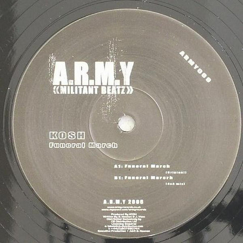 Kosh - Funeral March 12" A.R.M.Y ARMY009