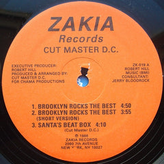 Cut Master D.C. - Brooklyn Rocks The Best 12" Zakia Records ZK 019 (USED)