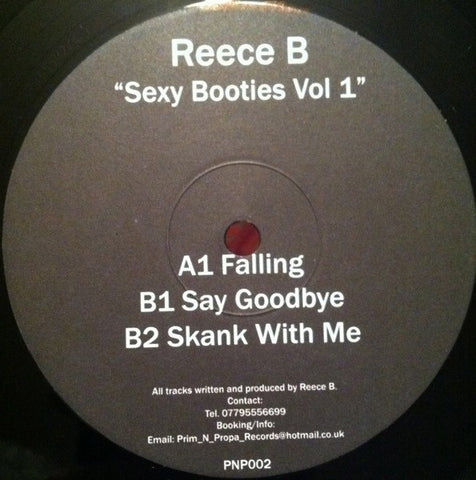 Reece B - Sexy Booties Vol 1 12" Prim N Propa PNP002R