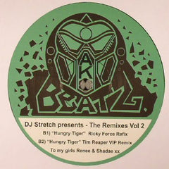 DJ Stretch Presents - The Remixes Vol 2 12" Ako Beatz ‎– AKO 003 REPRESS
