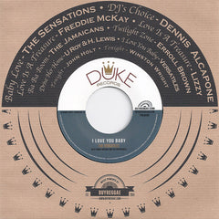 U Roy & Hopeton Lewis With Tommy McCook & The Supersonics ‎– Drive Her Home - Duke Records - TIEU019