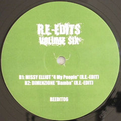 Various - Re-Edits Volume Six 12" Re-Edits REEDIT06
