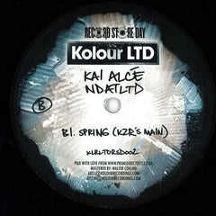 Kai Alce ‎– Ndatltd - Kolour LTD ‎– KLRLTDRSD002 (RSD MARBLED VINYL)