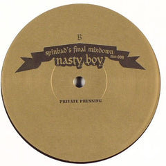 DJ Spinbad - Nasty Boy / Hip Hop Vs Rap 12" Money Studies Records MS-008