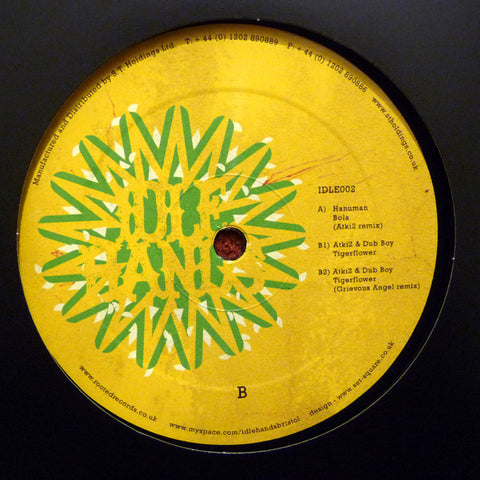 Hanuman / Atki2 & Dub Boy - Idle002 12" Idle Hands IDLE002