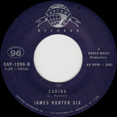 James Hunter Six - (Baby) Hold On / Carina 7" Daptone Records ‎– DAP-1096