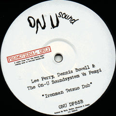 Lee Perry, Dennis Bovell & The On-U Soundsystem Vs Pempi - Ironman 12" On-U Sound ONU DP55
