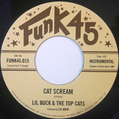 Lil Buck & The Top Cats ‎– Monkey In A Sack 7" Funk45 ‎– FUNK45.015