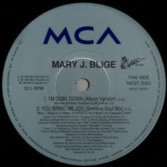 Mary J. Blige - I'm Goin' Down 12" MCA Records MCST 2053