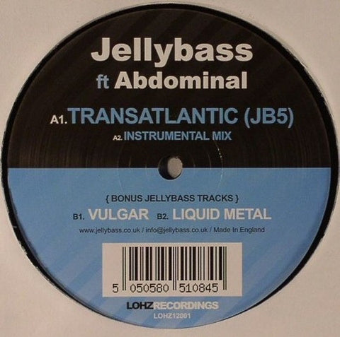 Jellybass - Transatlantic EP 12" LoHz Recordings LOHZ12001