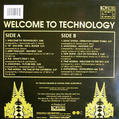 Various - Welcome To Technology 12" BOY Records BOY 2801-1