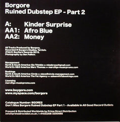Borgore ‎– Borgore Ruined Dubstep EP - Part 2 12" Buygore ‎– BGORE2