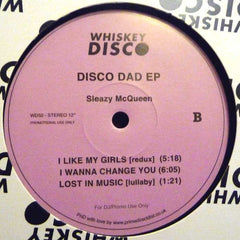 Sleazy Mcqueen & Obas Nenor ‎– Disco Dad EP Whiskey Disco ‎– WD50