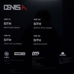 Denis A - Sith (Remixes) 12" Dar DAR024